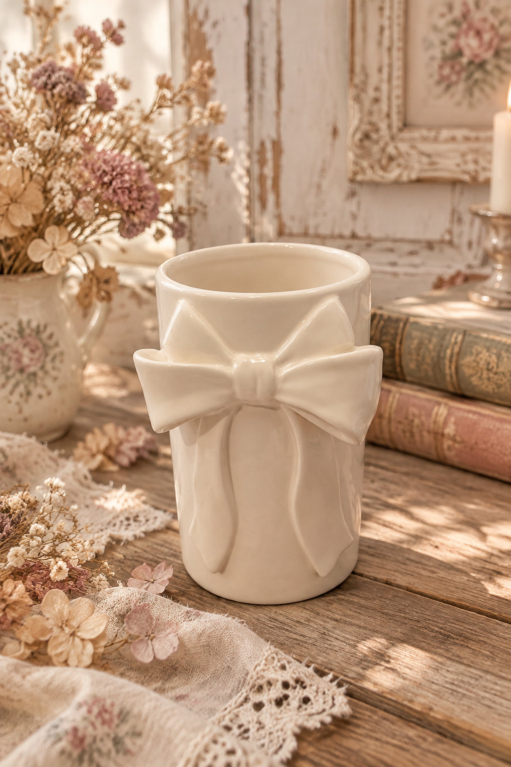 Vaso Fiocco M 11,5x10,5x18x5 cm
