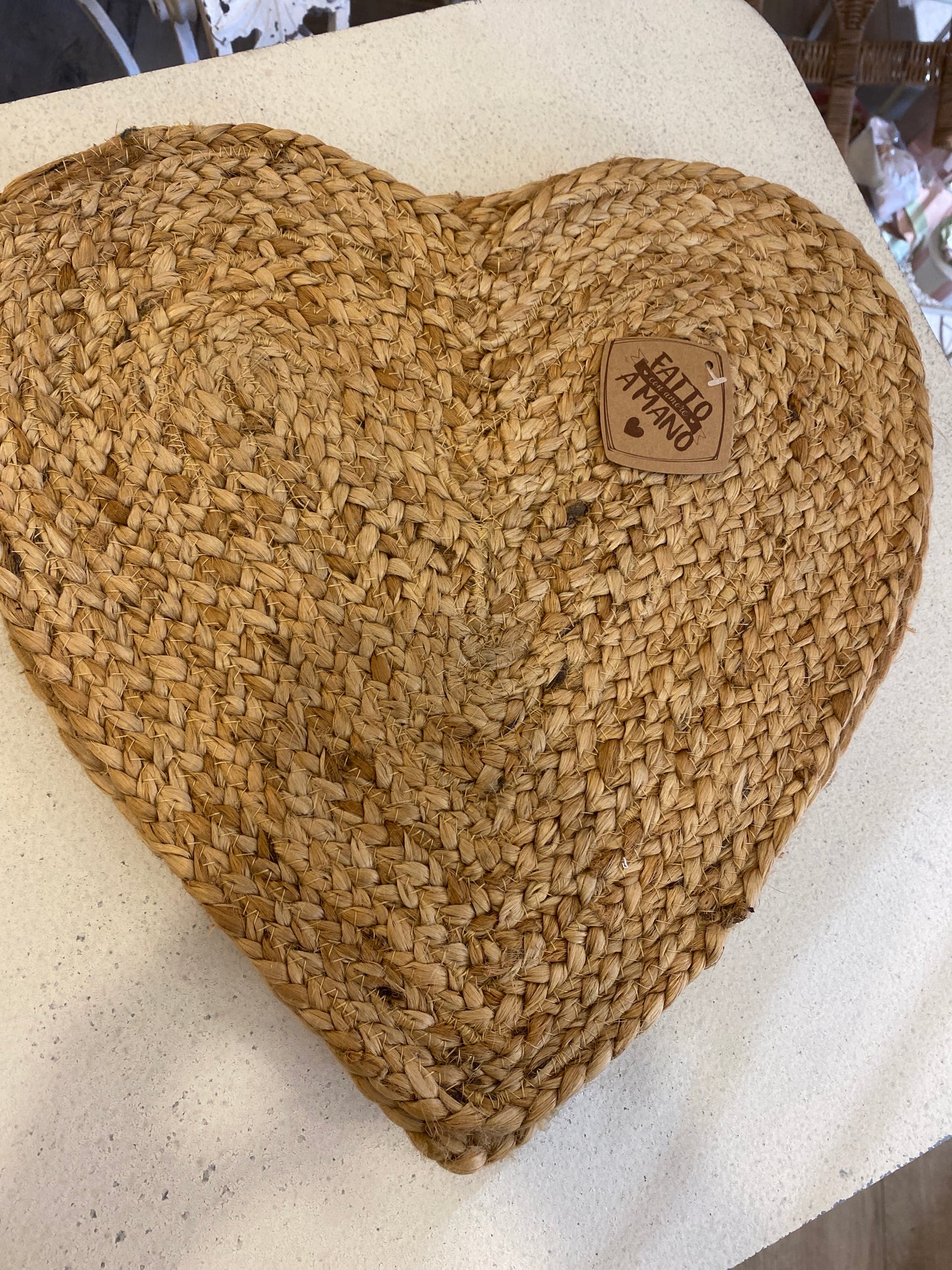 Sottopiatto in vimini