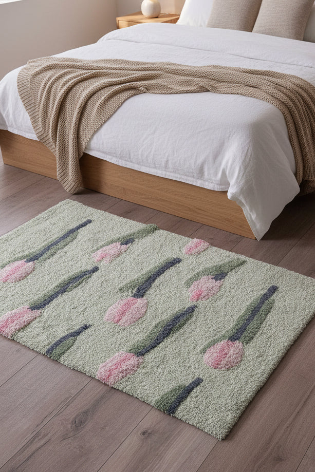 Tappeto garden tulipani misura 60x100