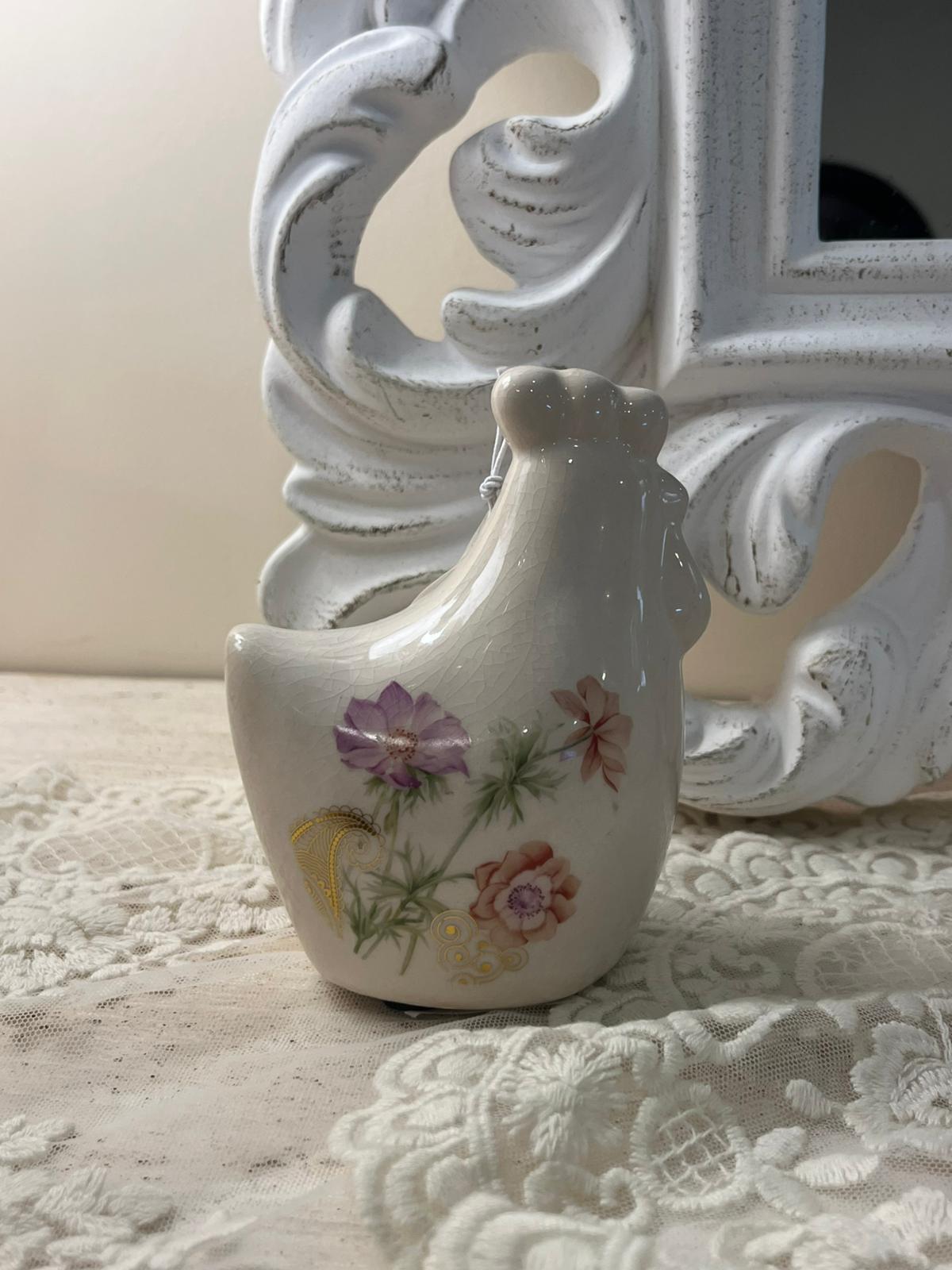 l'arte di nacchi galletto in ceramica 9X11,5cm