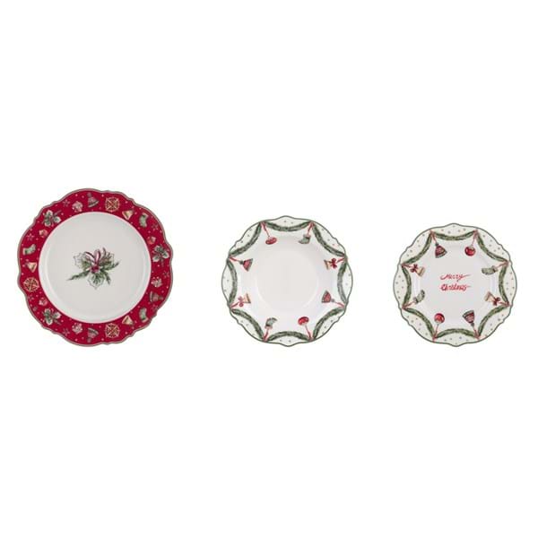 SERVIZIO PIATTI BLANC MARICLO' 6 POSTI (18pz PIANO FONDO FRUTTA)A37181 8016012724041