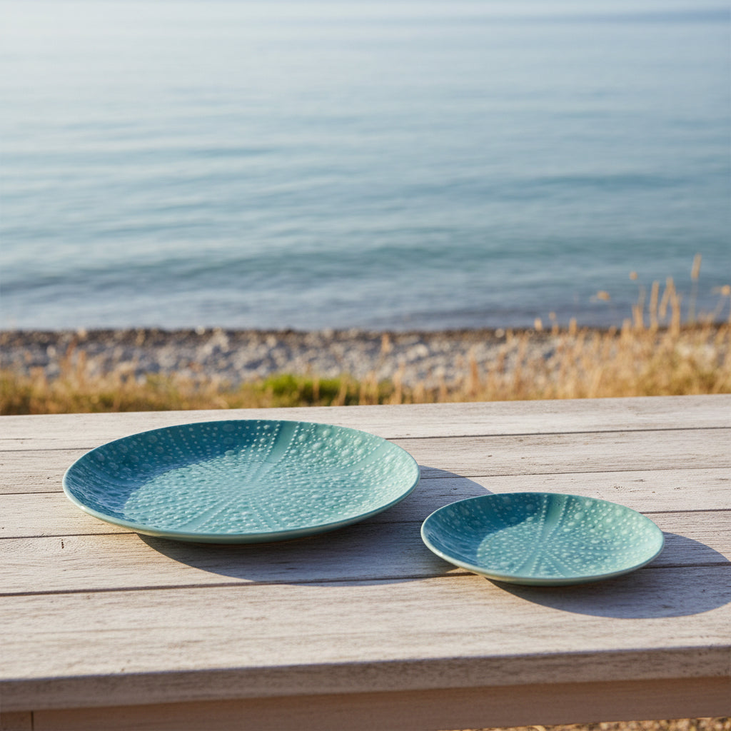 set 2 piatti STILE MARE BLANC MARICLO' A38138