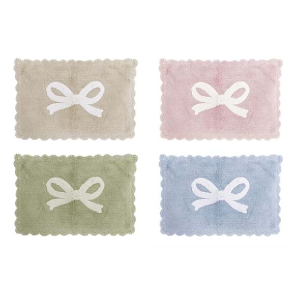 TAPPETO CON FIOCCO BLANC MARICLO A41014