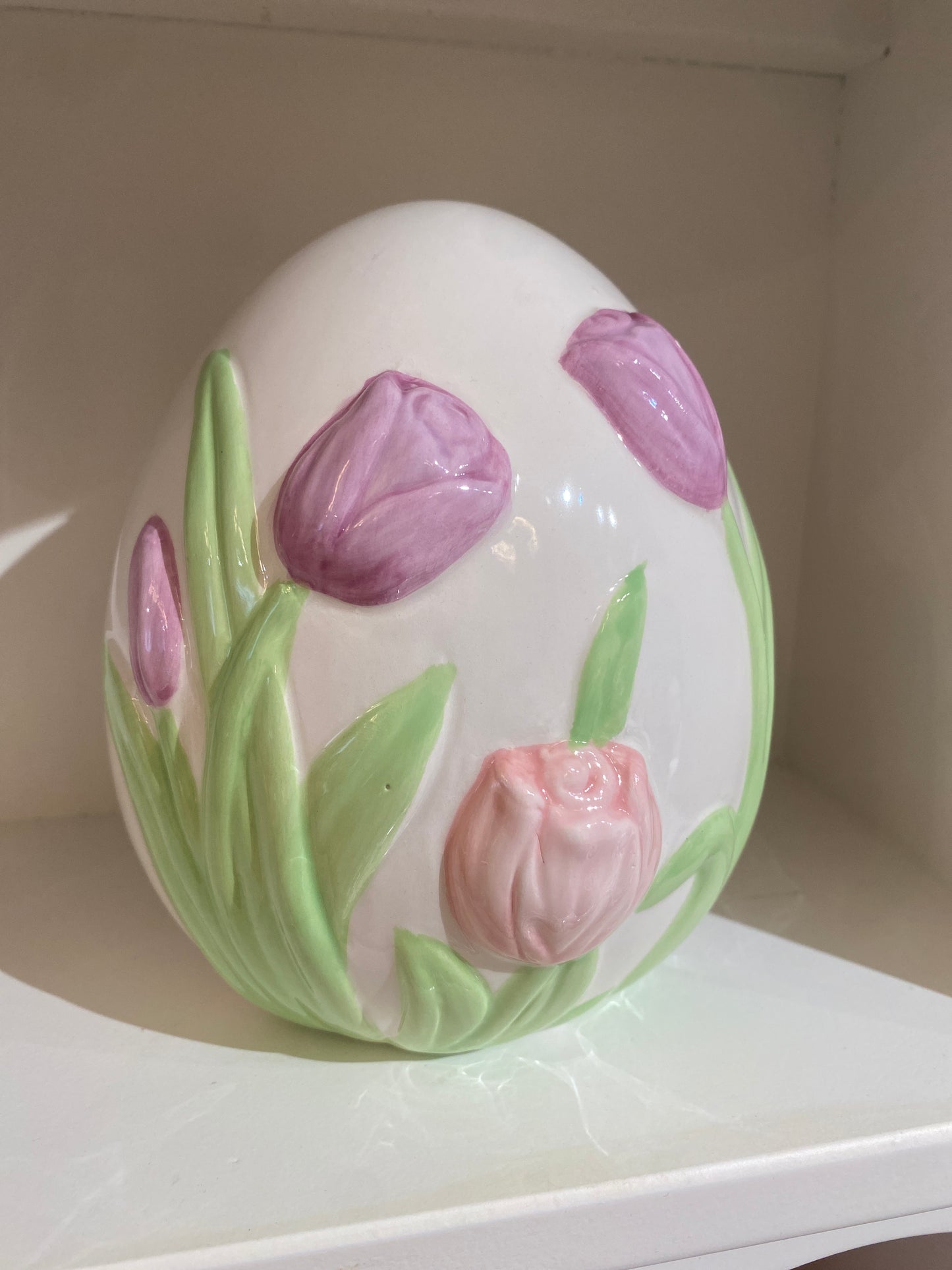 Uova in ceramica 11x11x13cm