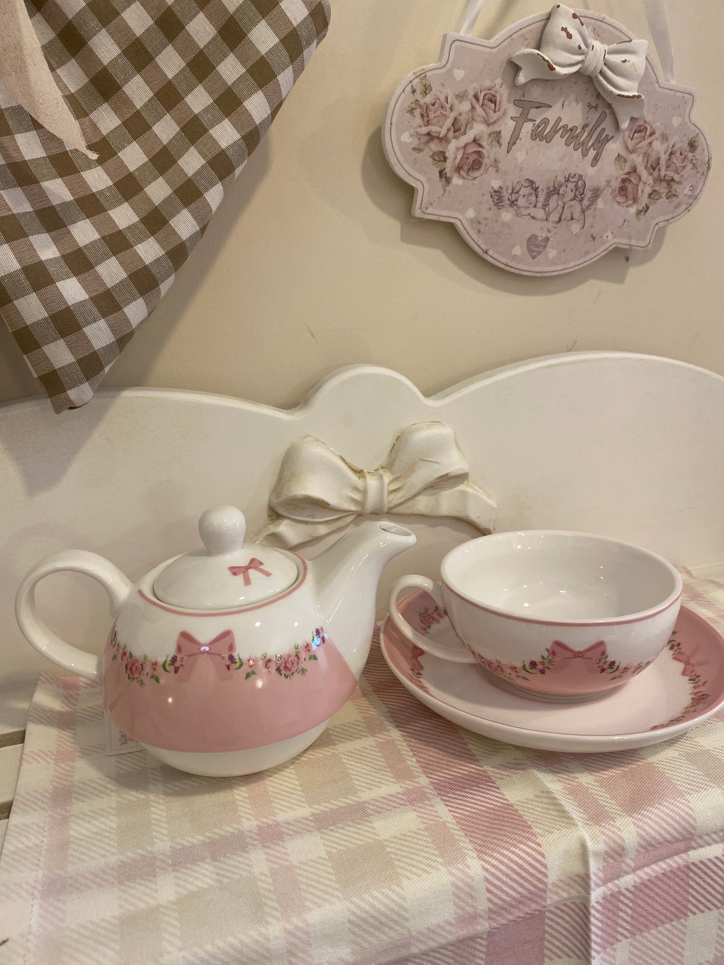 Set da Tea in porcellana l’arte di Nacchi