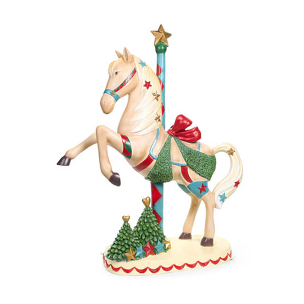 Cavallo decorativo nuvole di stoffa collezione la giostra di amelie