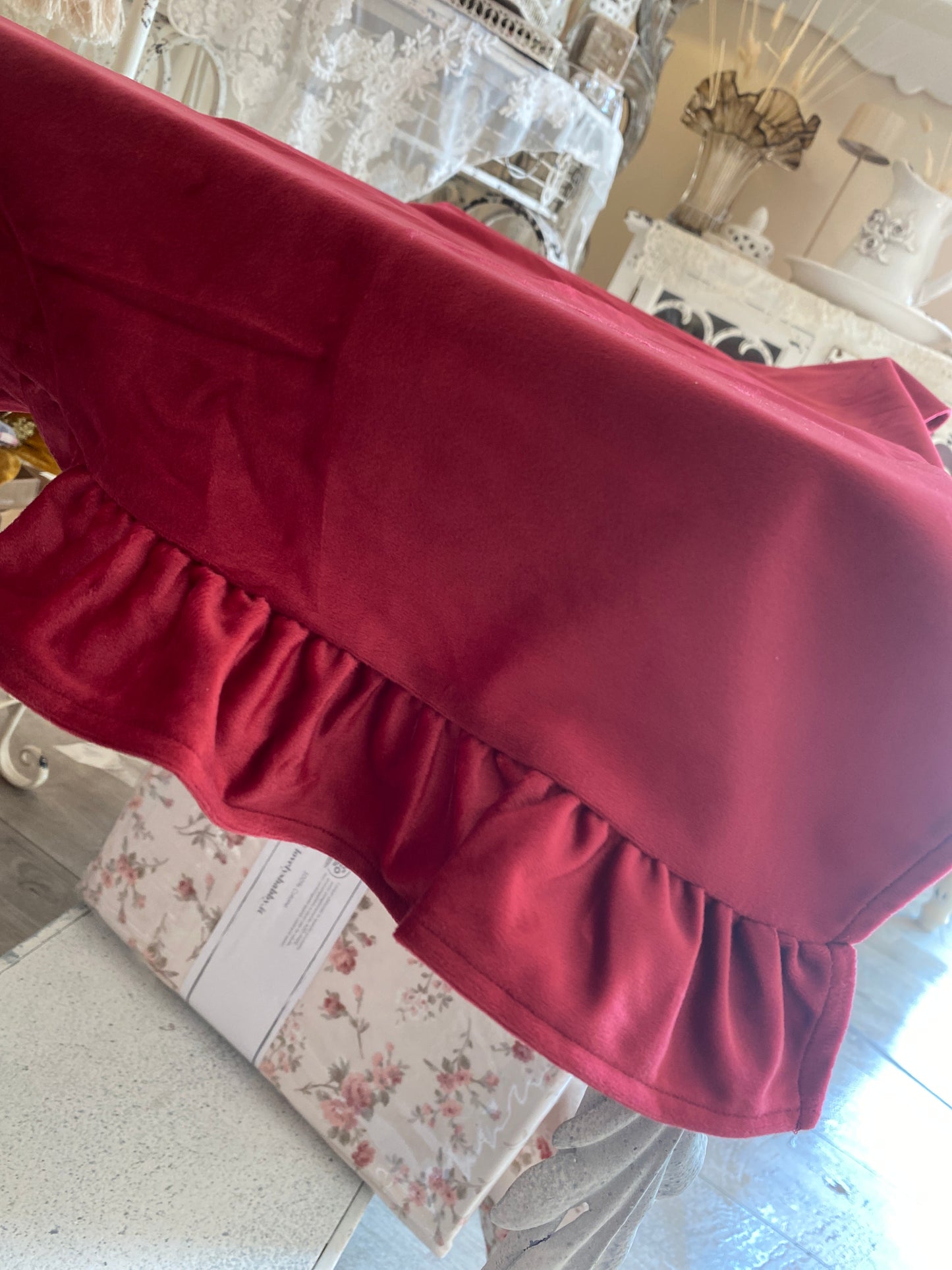 Runner velluto rosso 140x50 €15