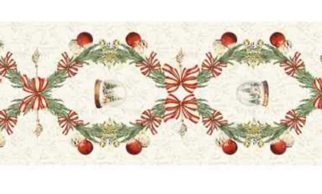 RUNNER CHRISTMASS DAY MISURA 40x140 100%COTONE