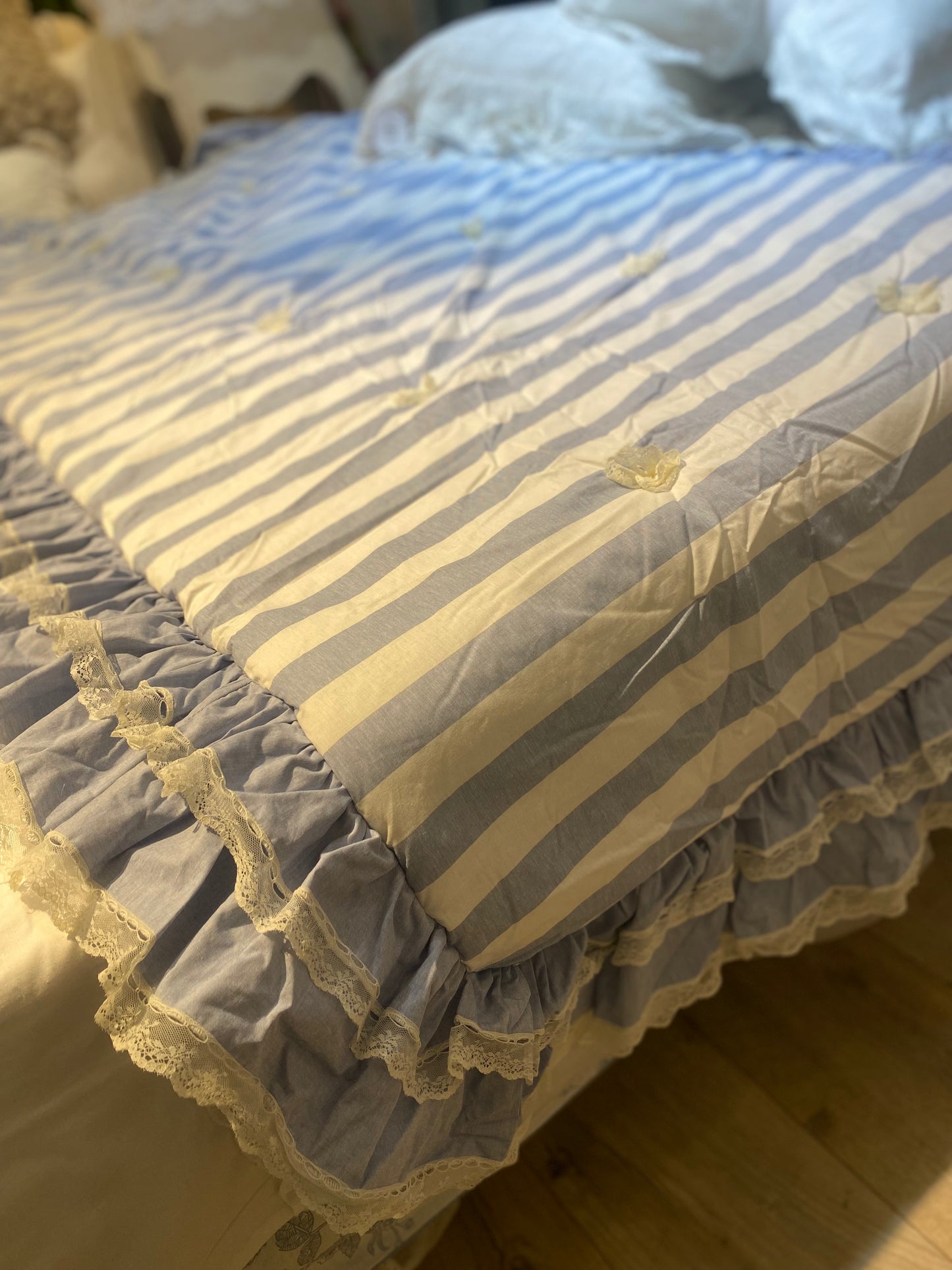 Fondo letto shabby