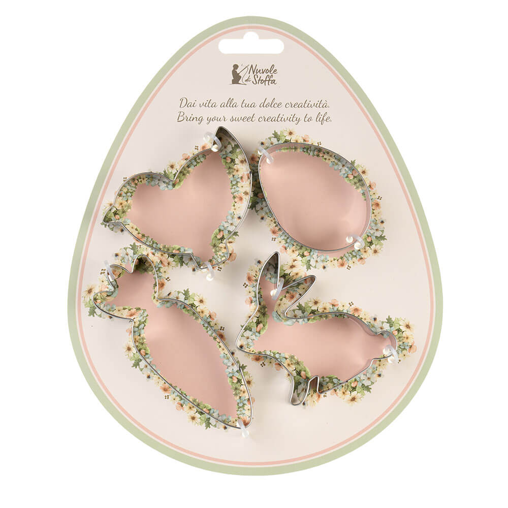 Nuvole di Stoffa Set 4 Stampi Forme Pasquali PePen
