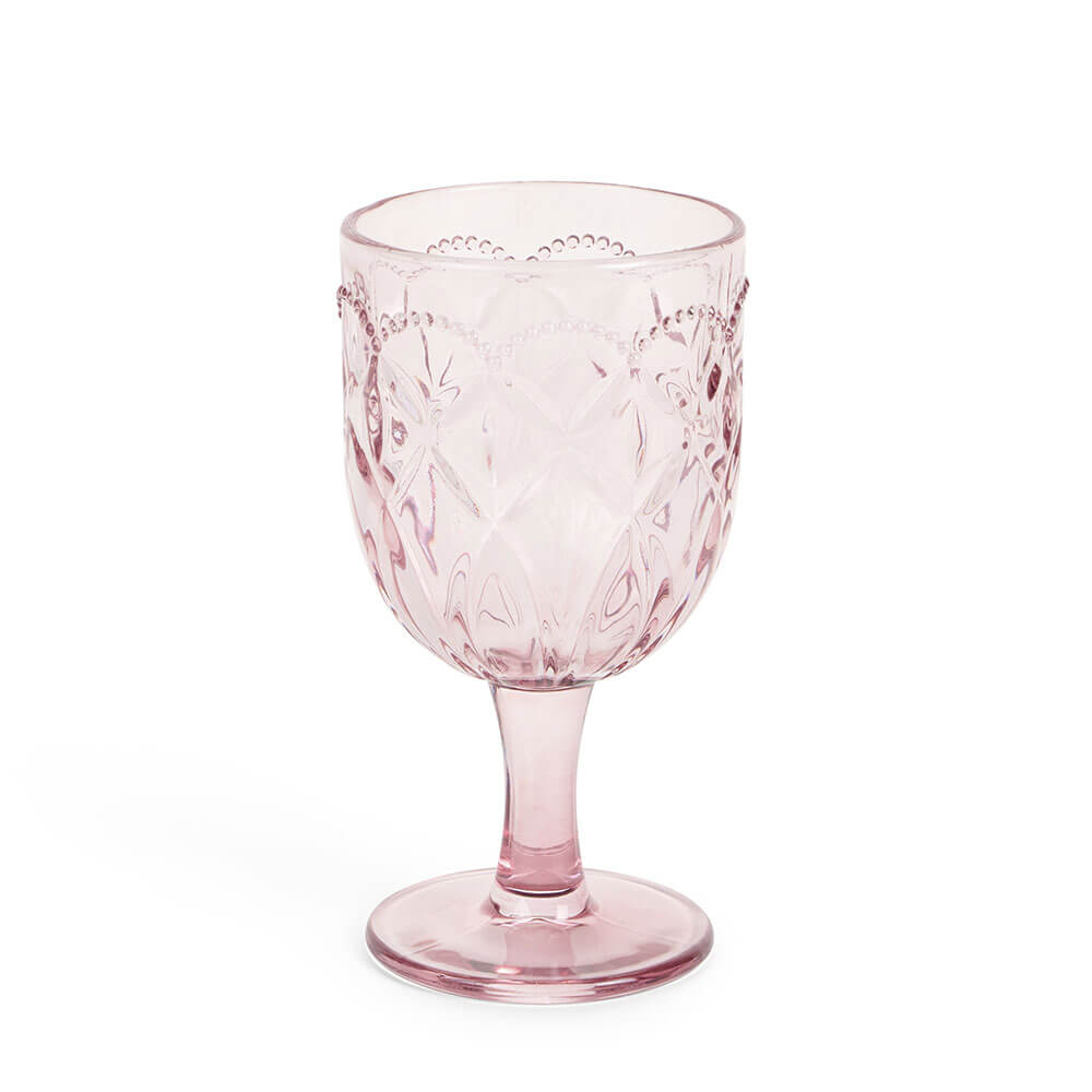 Nuvole di Stoffa Calice Vetro Rosa Fiorirà Ø8,4×16 cm
