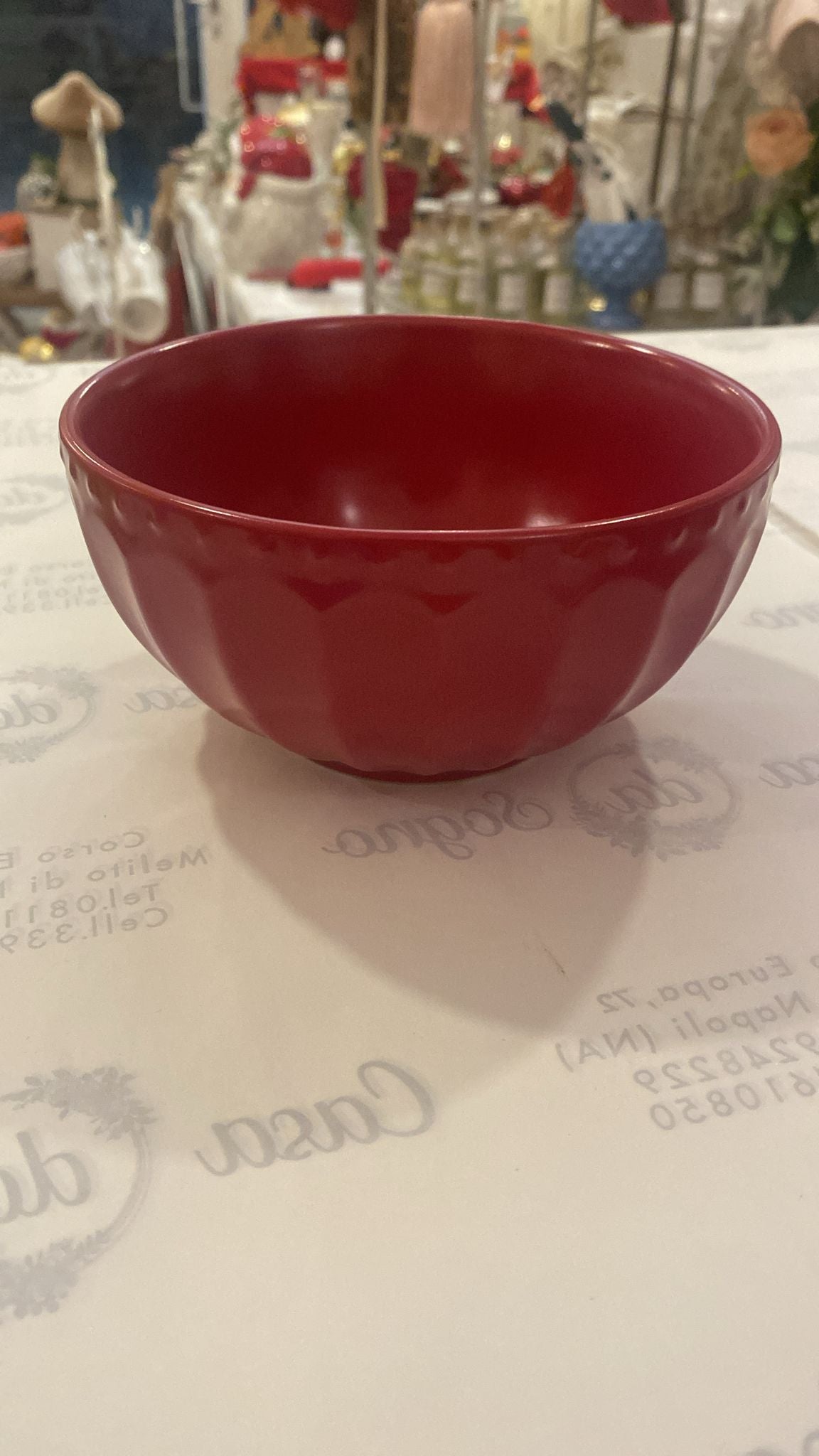 Tazza nuvole di stoffa