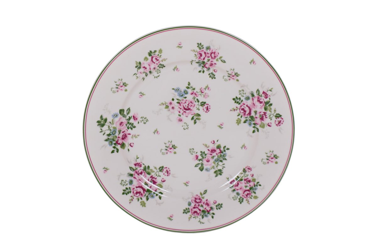 Piatto da dessert in porcellana Lisa 19 cm Isabelle Rose