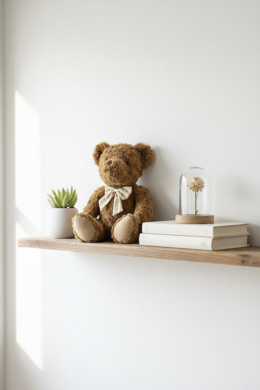 Orso peluche marrone linea Sweet Bear Nuvole di Stoffa