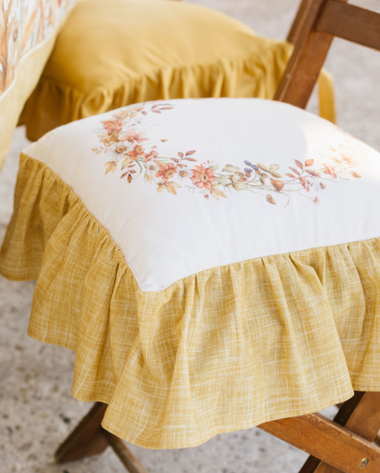 Cuscino sedia balza con interno – Giardino d’Autunno