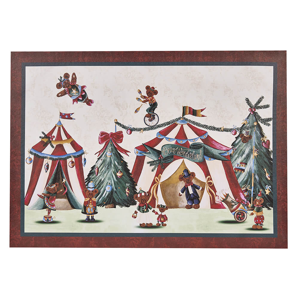 Nuvole di Stoffa Quadro natalizio collezione Bear Wonderland 70×50 FNH240803 8054042060463