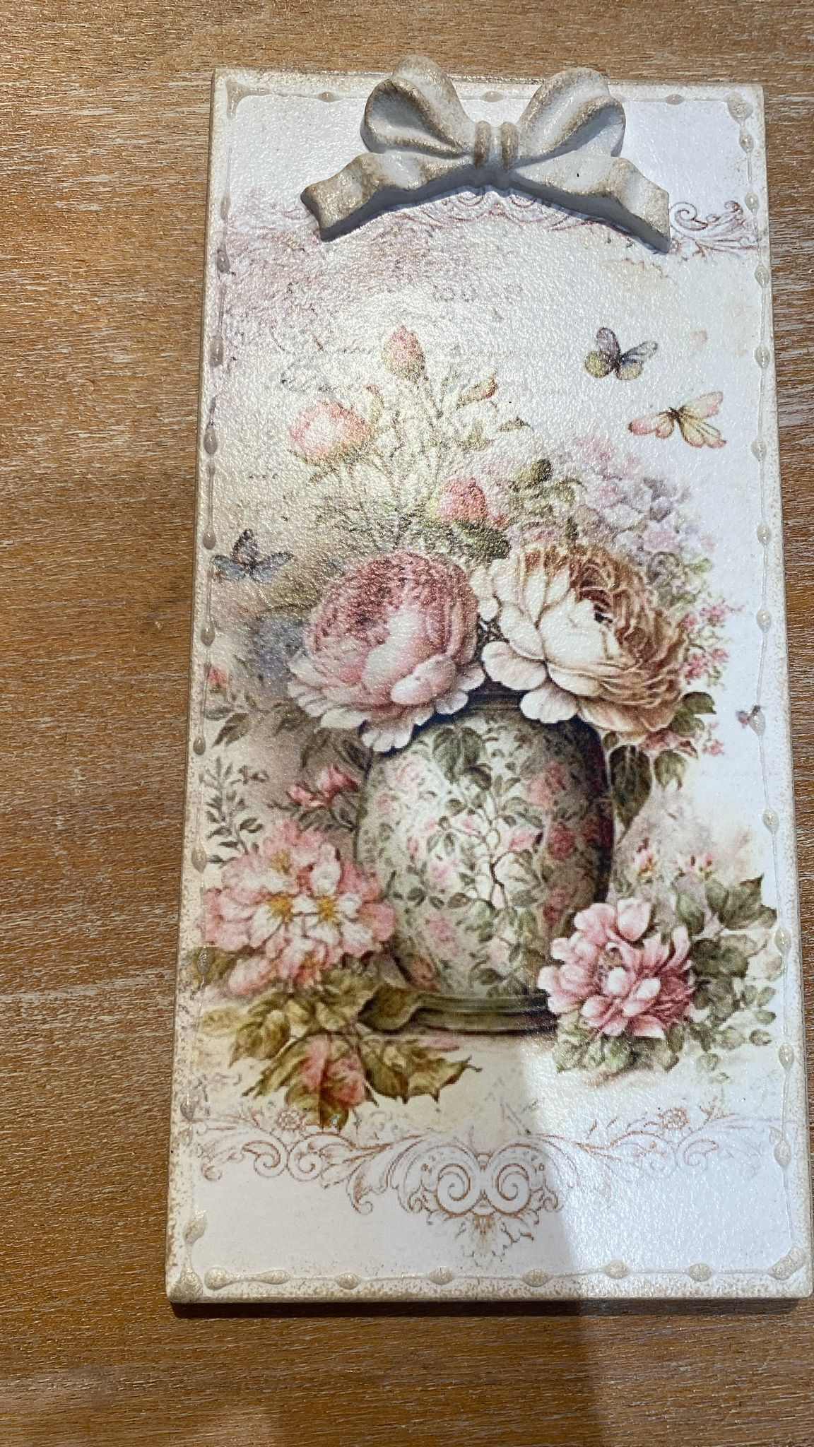 quadretto in legno cesaria arte r17