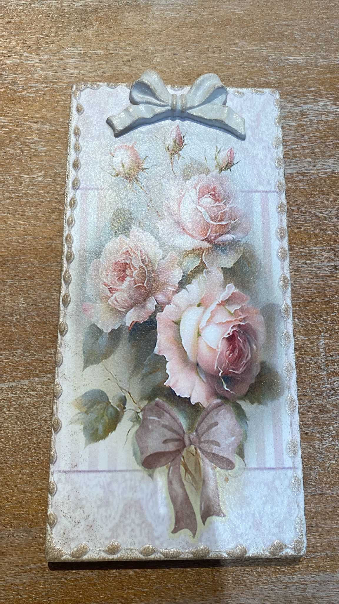 quadretto in legno cesaria arte r19