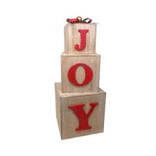 SET 3 SCATOLA LEGNO JOY NUVOLE DI STOFFA 51X20X20