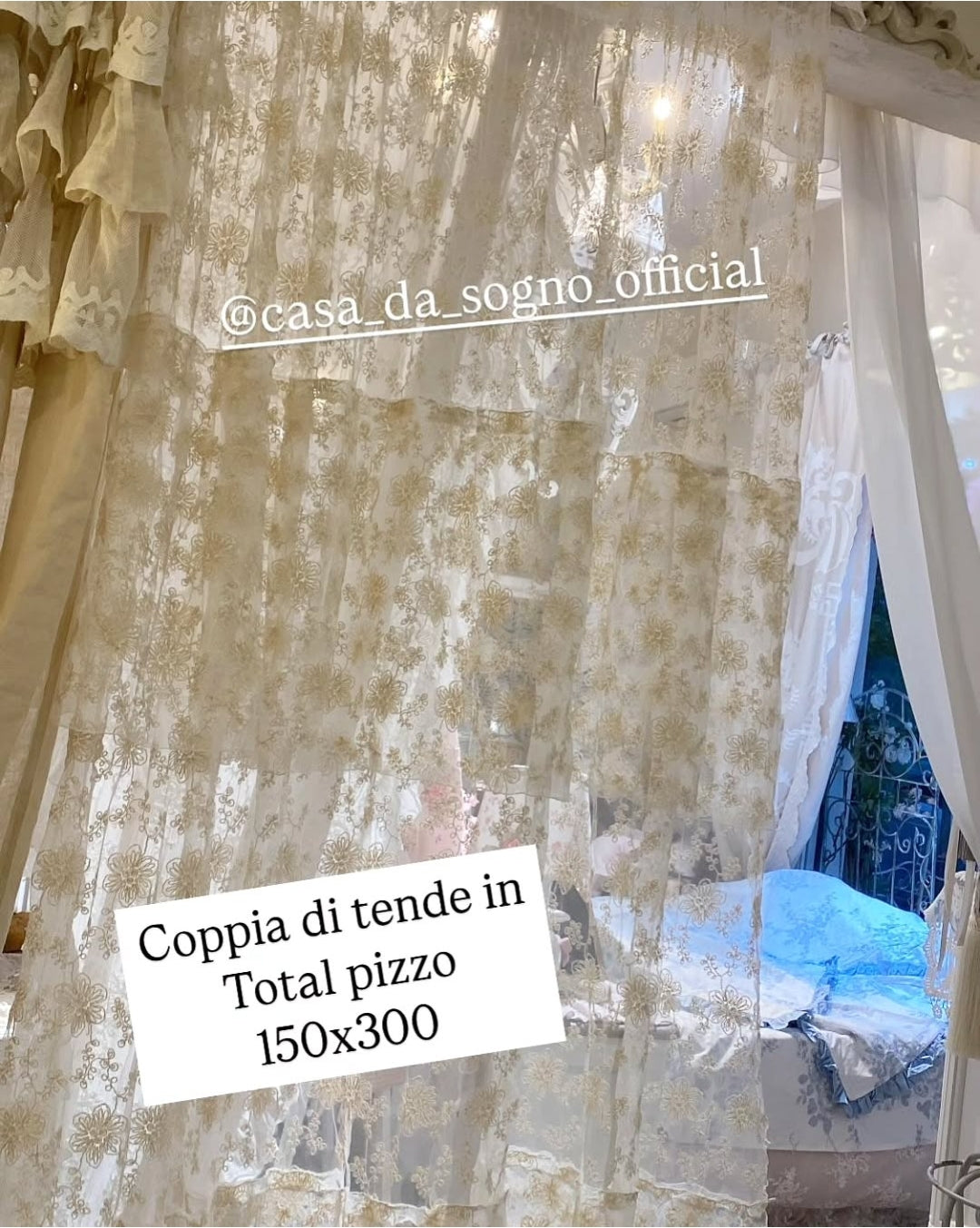 Telo tenda Total pizzo