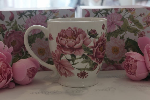 Mug collezione peonia bouquet Isabel rose