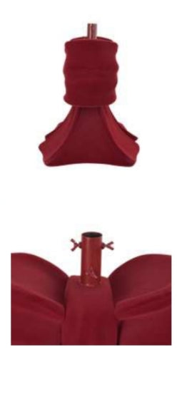 BASE ALBERO DI NATALE FIOCCO IN VELLUTO