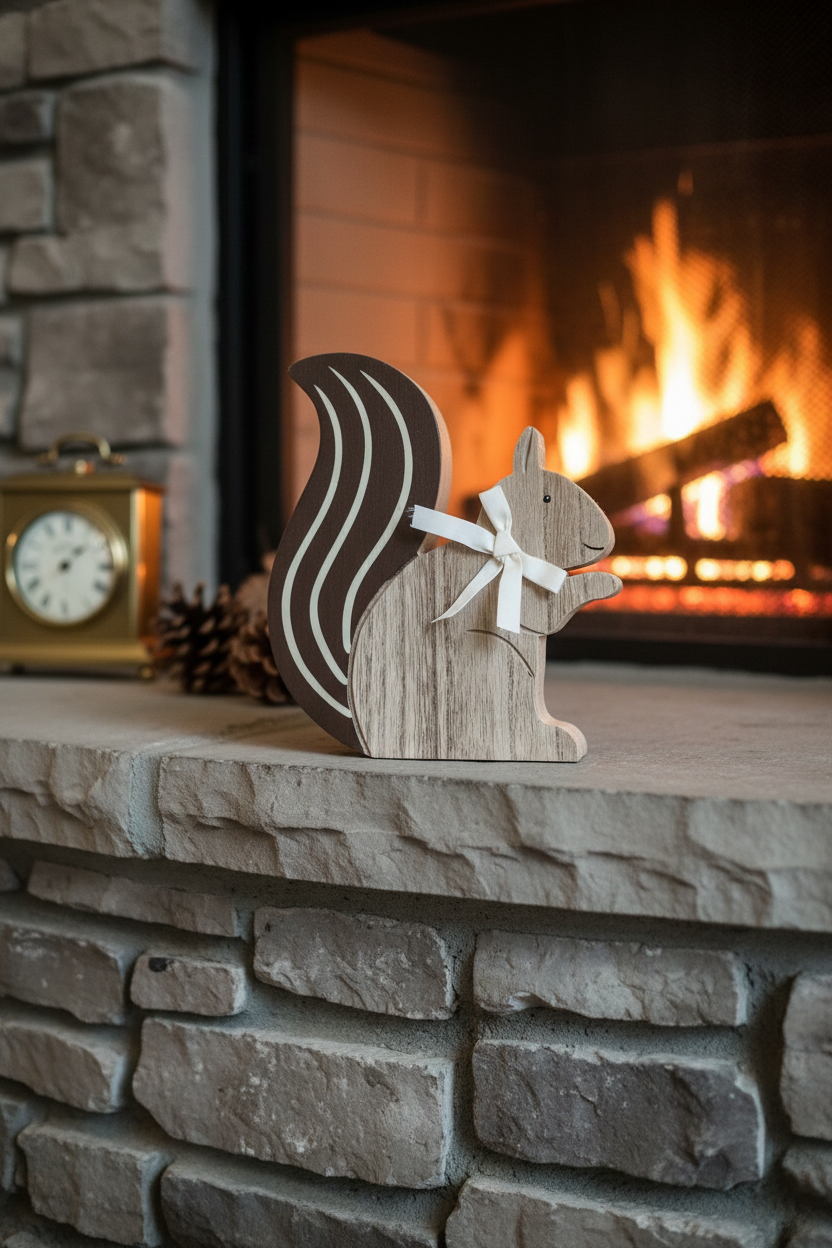 SCOIATTOLO IN LEGNO