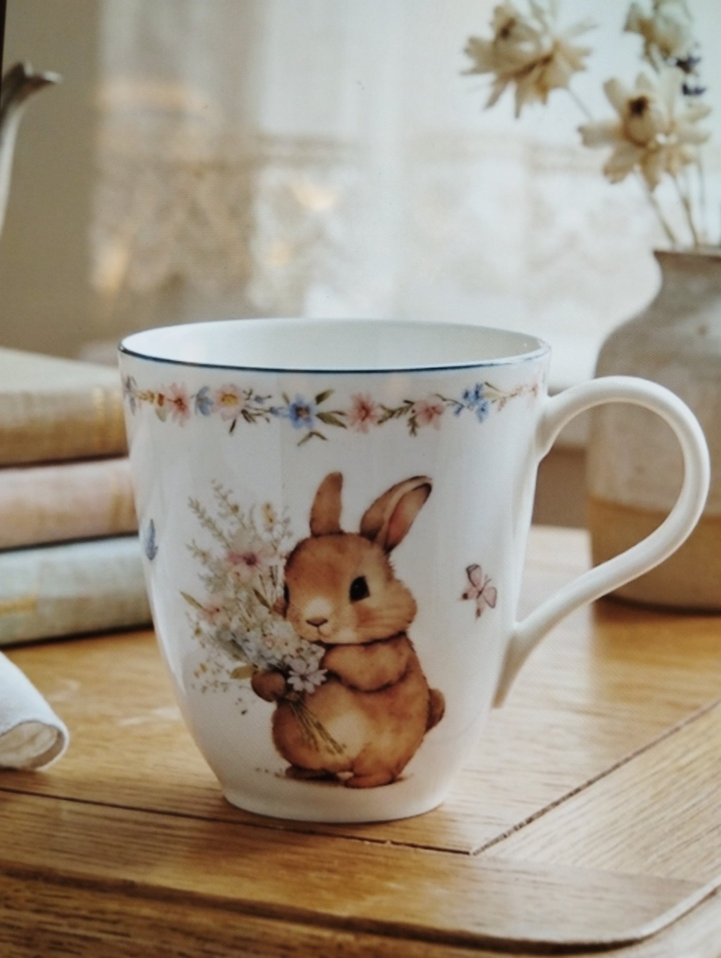 Mug vintage spring Isabelle rose