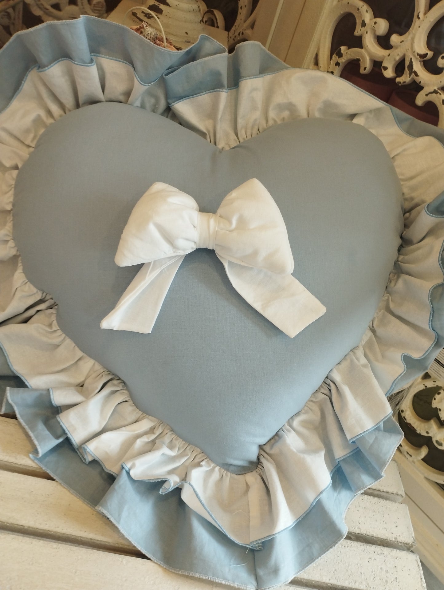 Cuscino fiocco Romantico