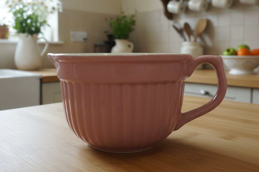 Ciotola da impasto Pink stripes Isabel rose diametro 18 cm