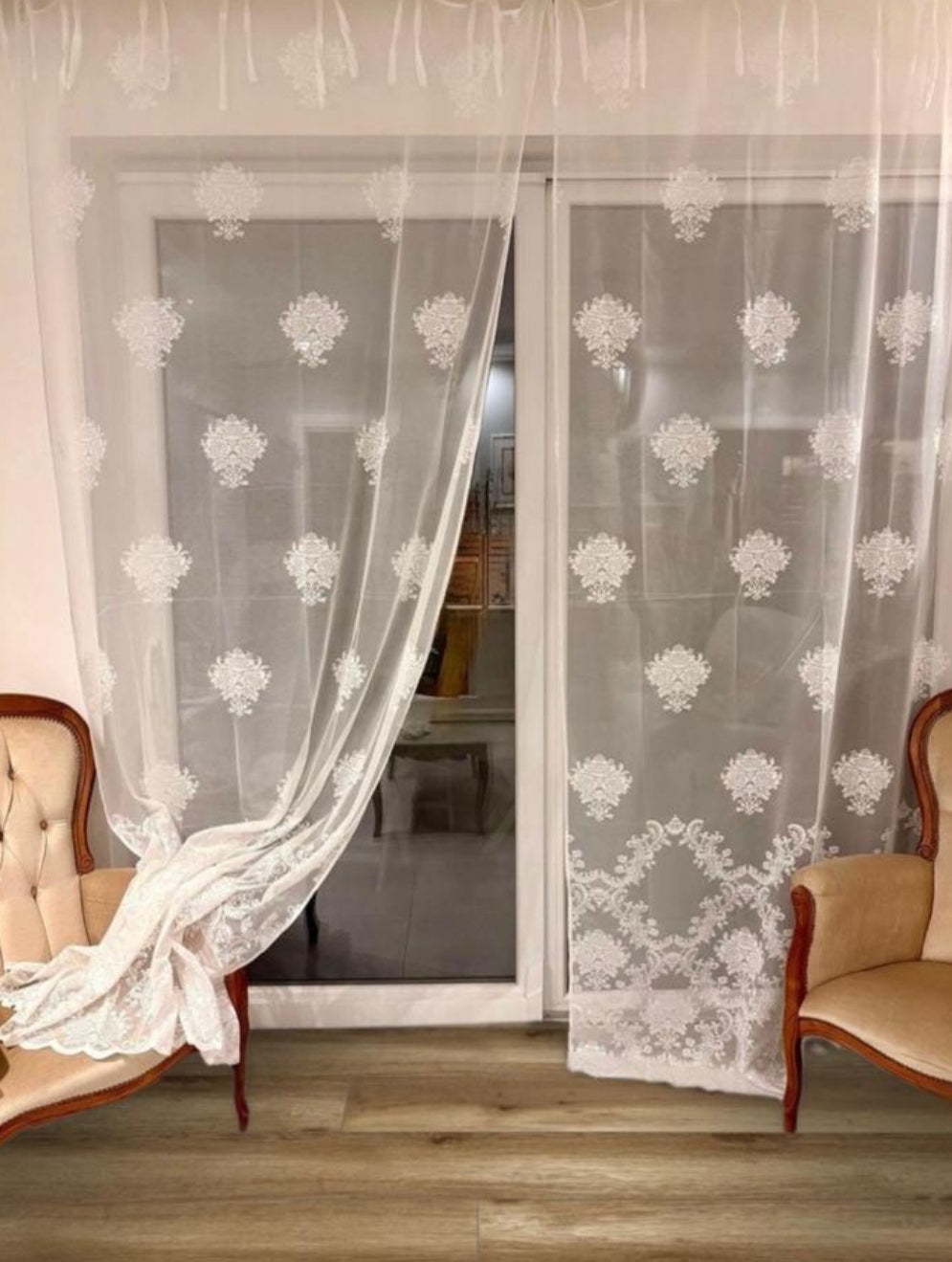 Coppia tende Cleome 140x280cm
