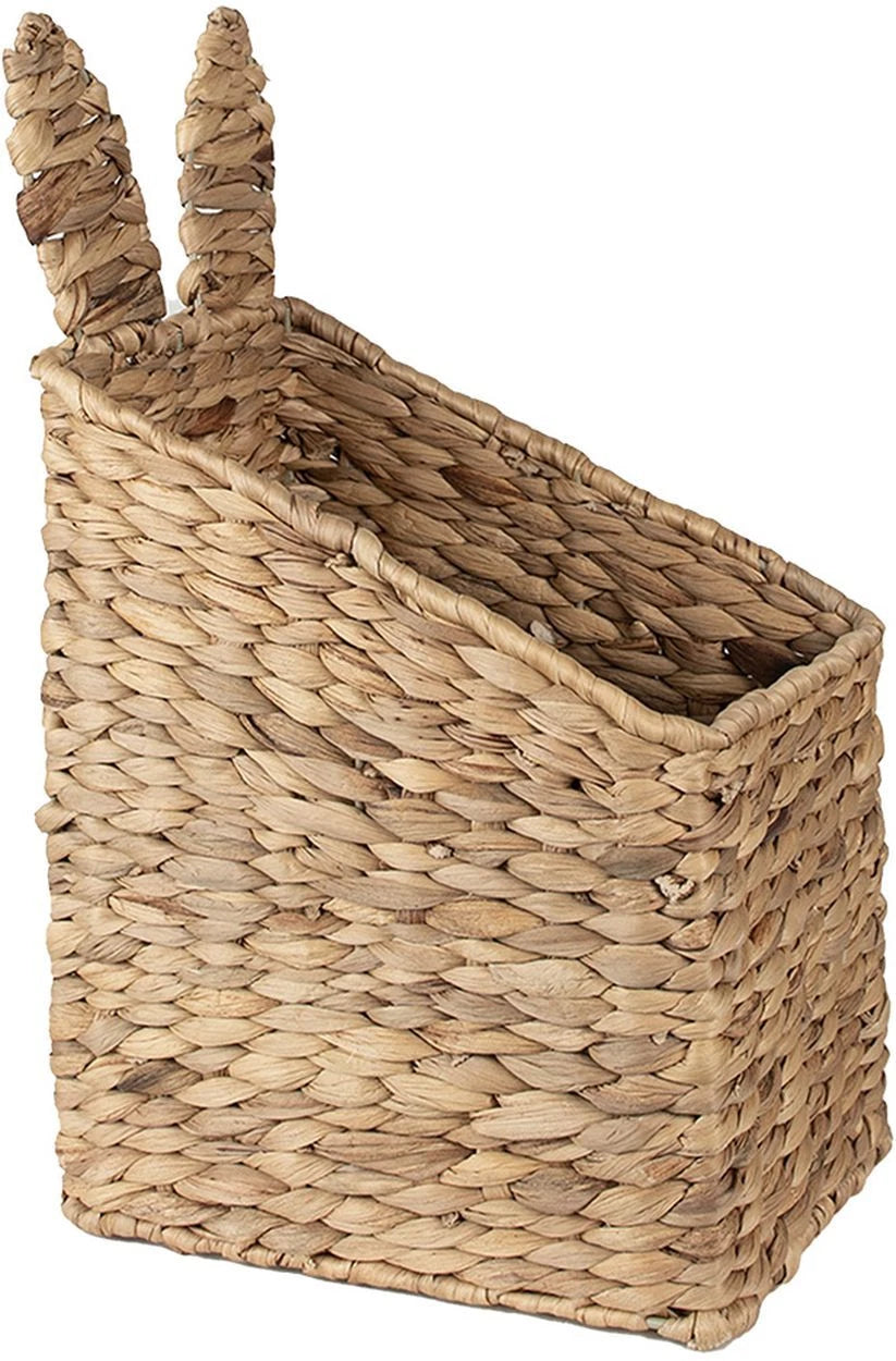 cesto portaoggetti 25x18x20/42cm marrone