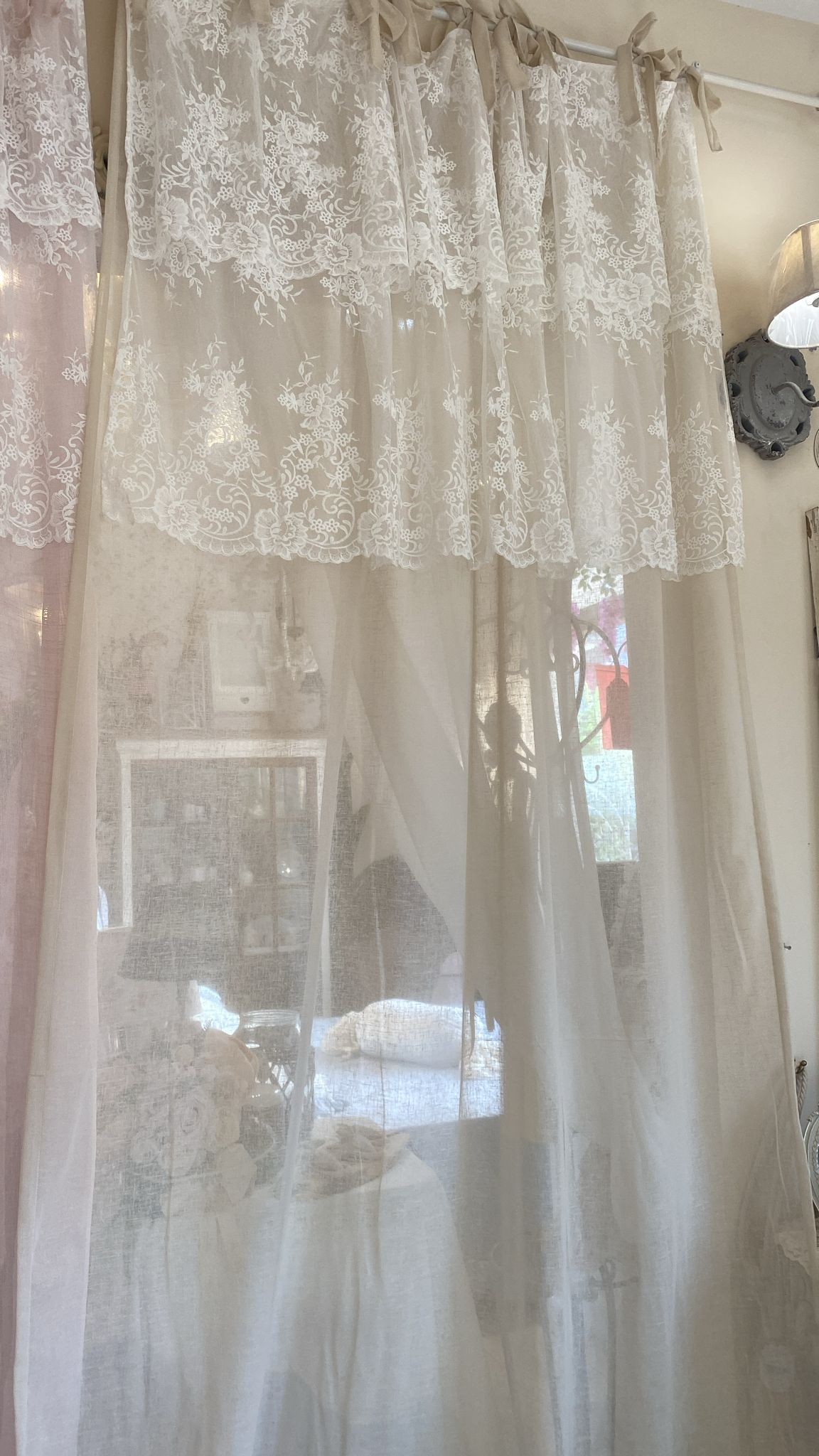 telo tenda in misto lino rosa officina tessile
