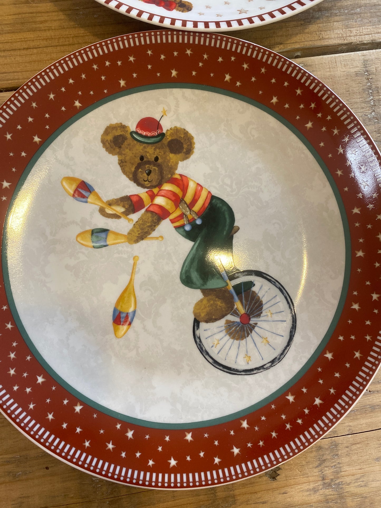 Set di 2 piatti da dessert misura 29.3x12.3