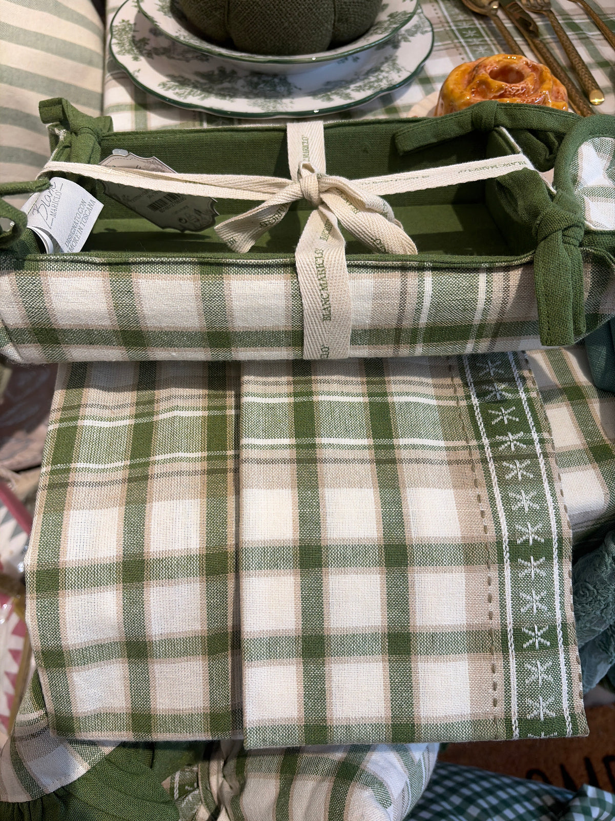 Blanc Mariclo Cestino 2 Canovacci Foresta Nobile Tartan
Blanc Mariclo