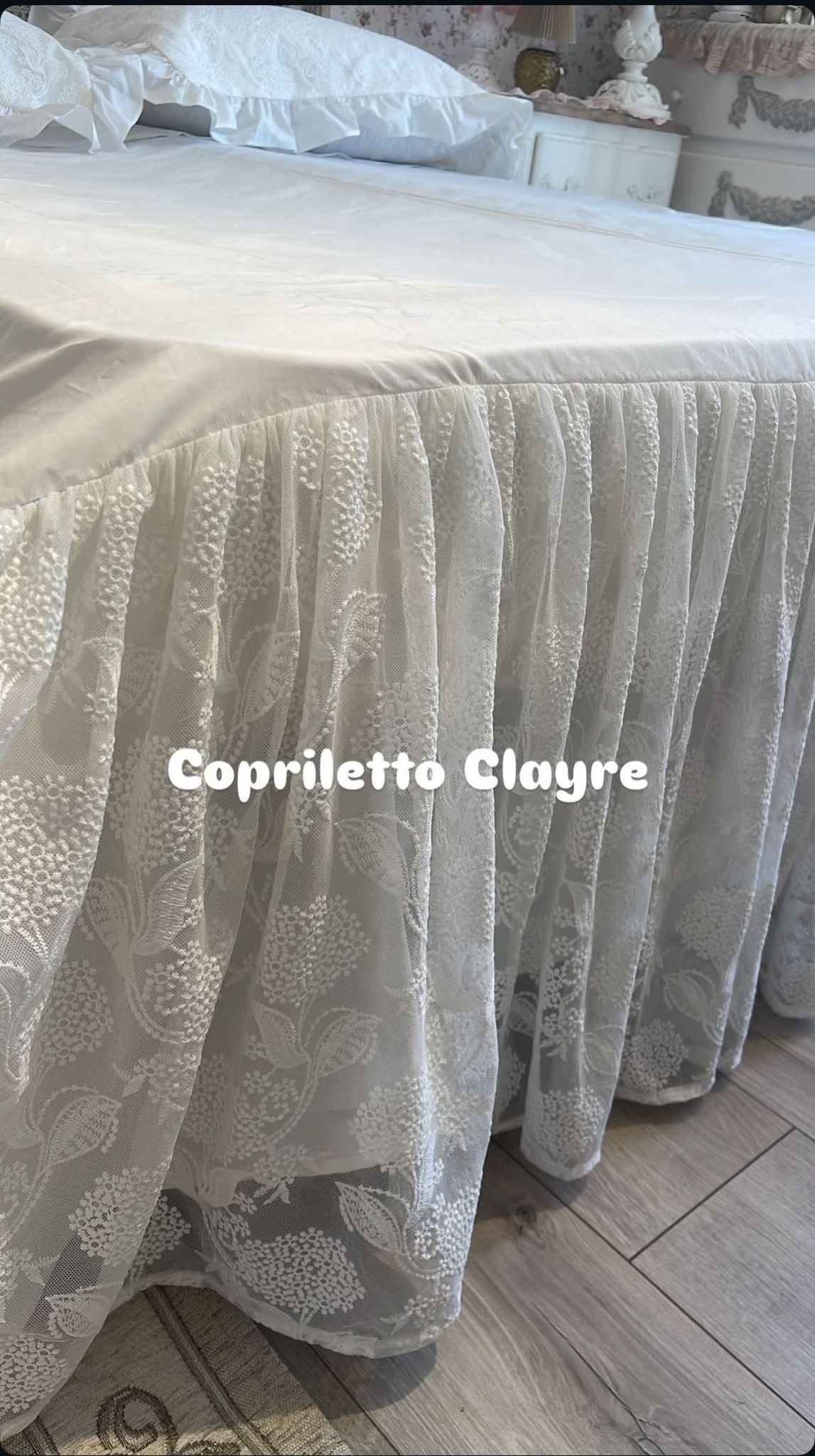 COPRILETTO MATRIMONIALE CLAYRE CLODETTE