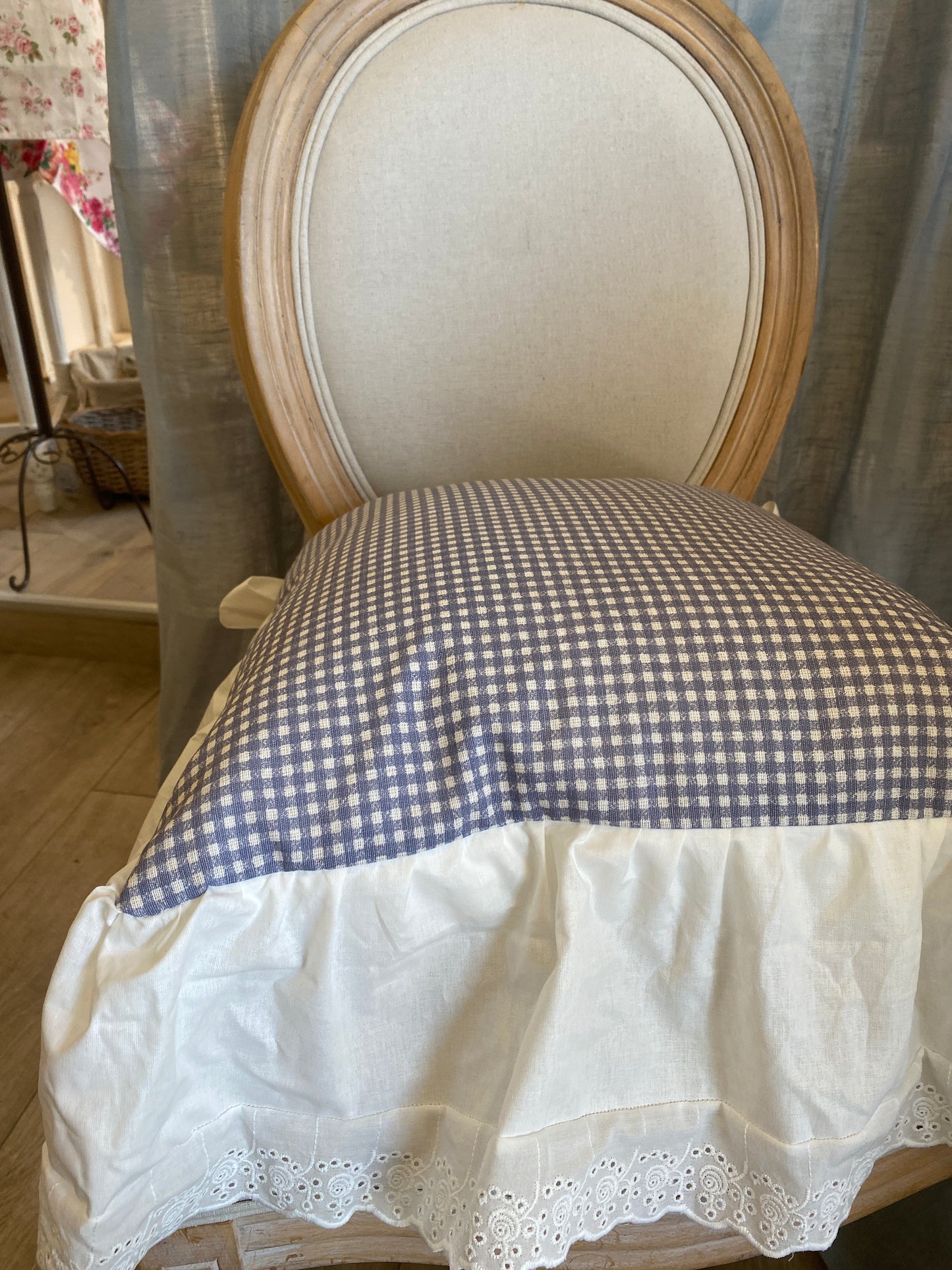 Cuscino sedia misura 45x45+12 la balza