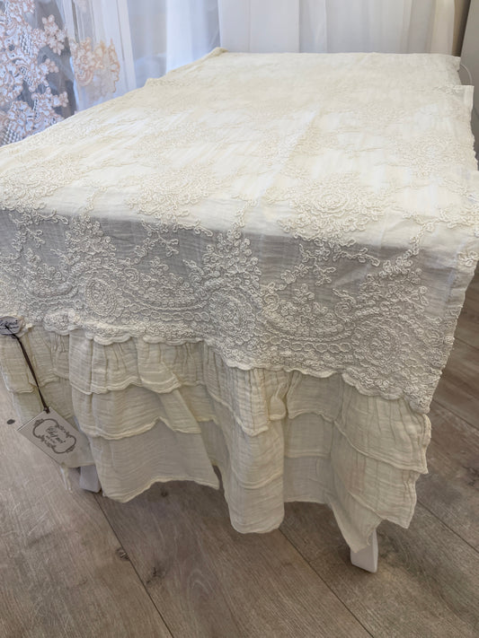 Runner etoile corinzio Chezmoy misura 160 × 50 colore biscotto ￼￼