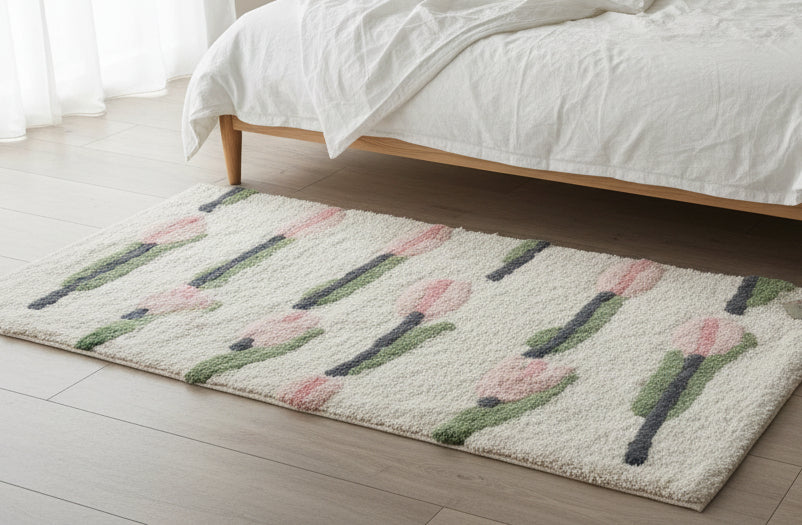 Tappeto garden tulipani misura 60x100
