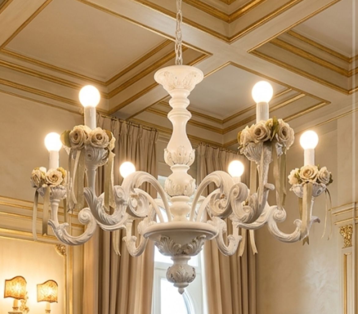 LAMPADARIO A 5 LUCI