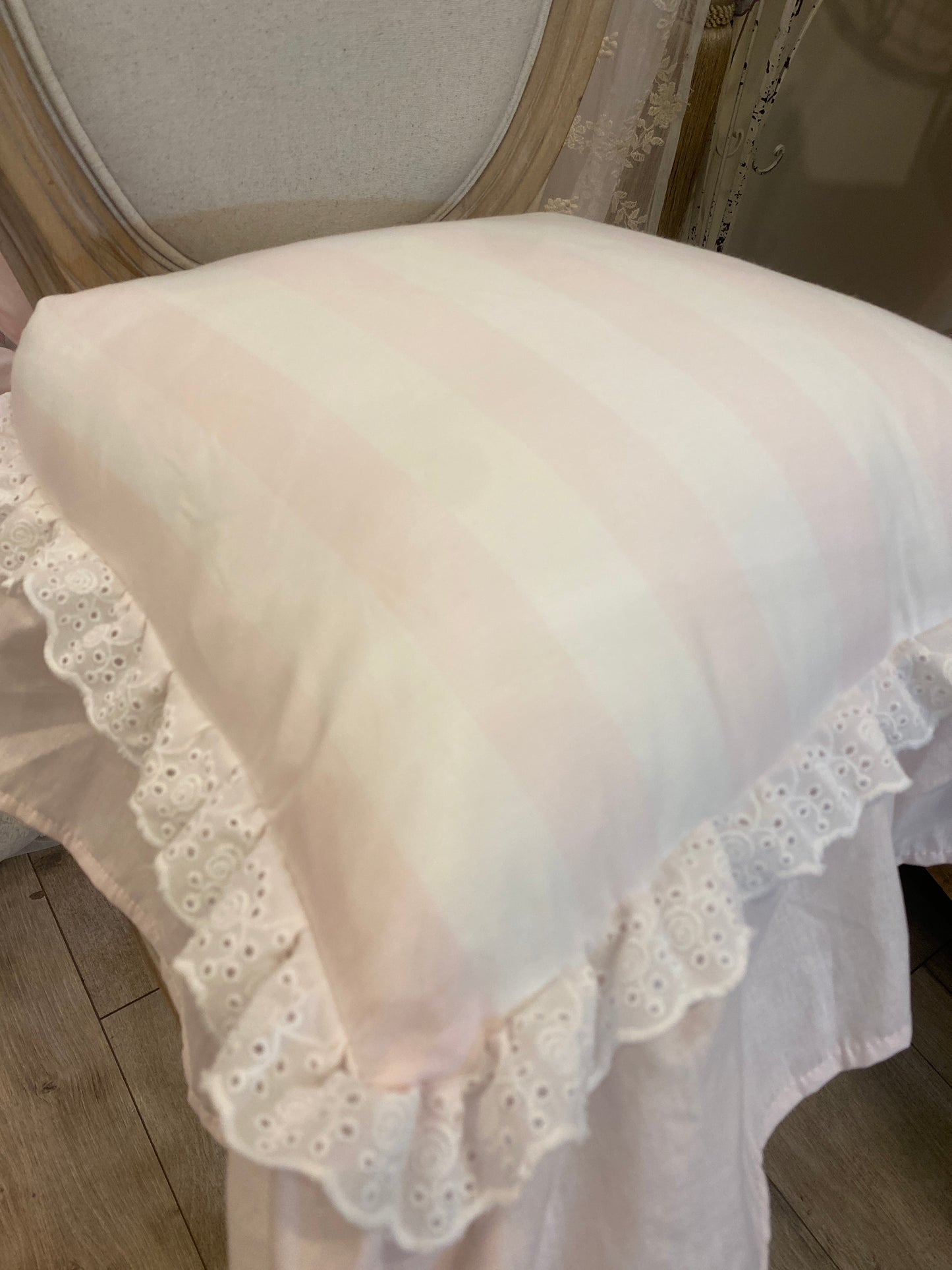 Cuscino sedia sartoriale Mis 45x45+12 la balza