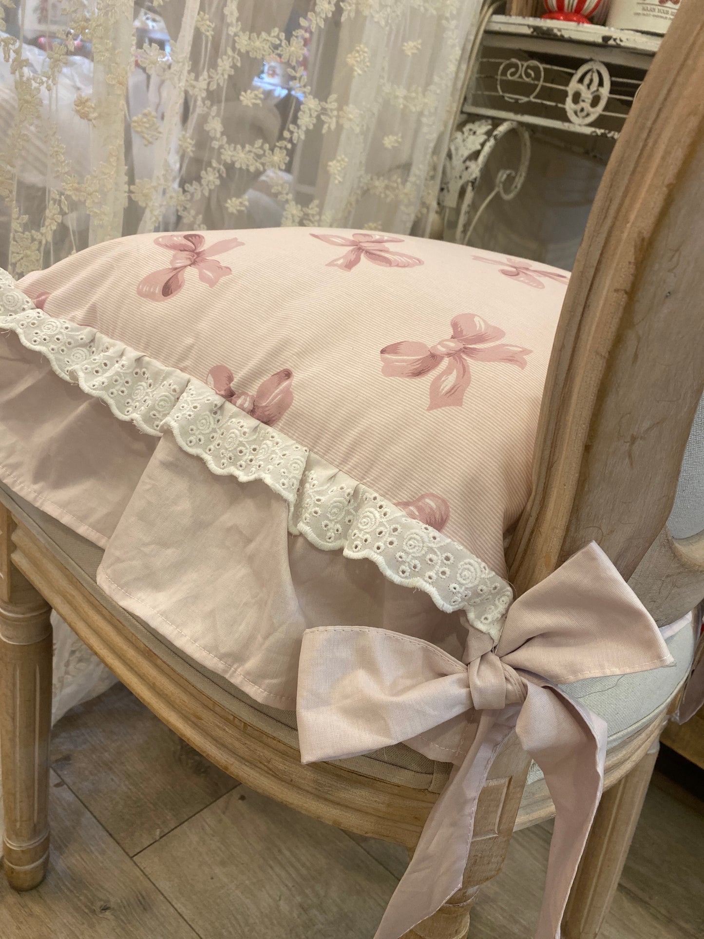 CUSCINO SARTORIALE 45x45+12 la balza 100%in cotone