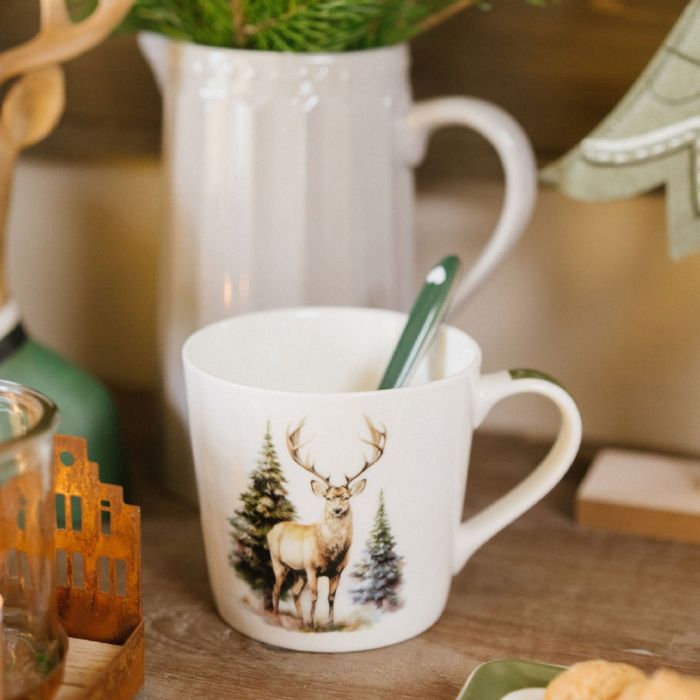 Nuvole di stoffa tazza bosco incantato 400ml bgq252002 nuvole di stoffa