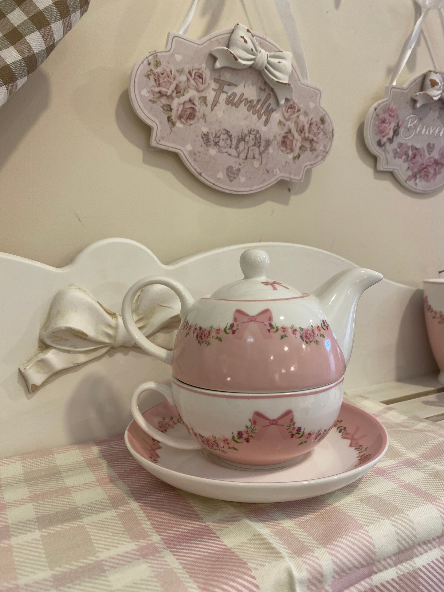 Set da Tea in porcellana l’arte di Nacchi