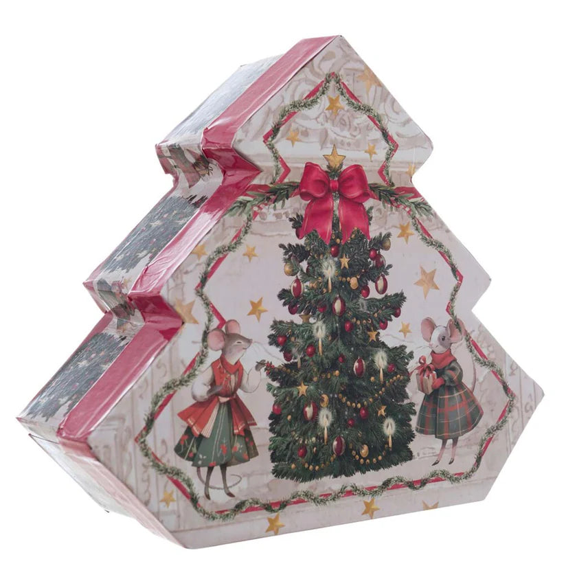 Blanc Mariclò Scatola Set 6 Palline per albero "Favola di Natale" D6 cm  A38900EAN: 8016012750217