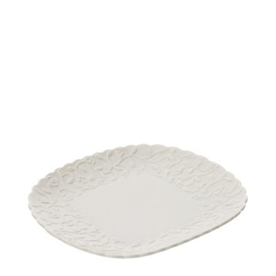 Piattino in Porcellana Romance Bianco con Roselline – 15,5x13cm Codice prodotto: 28913
