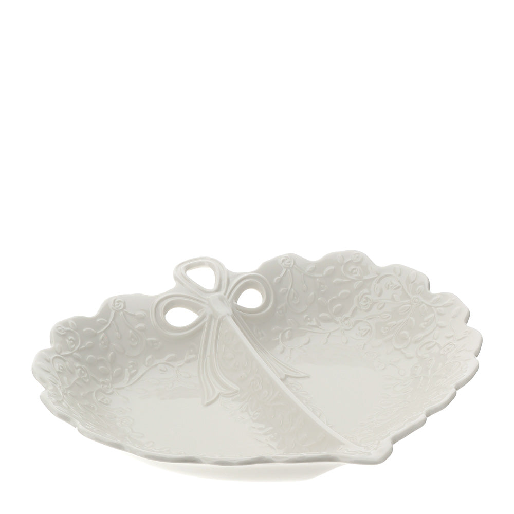 PIATTO CUORE SNACK PORC.ROMANCE 29X25CM Codice prodotto: 30029