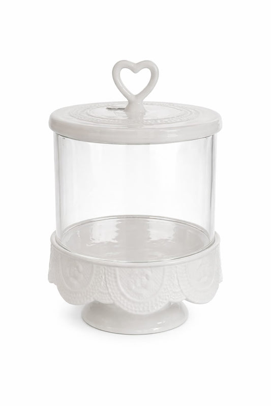 Arte di Nacchi Alzatina con Vetro 22×29 cm Modello: TF-74  8059016528000