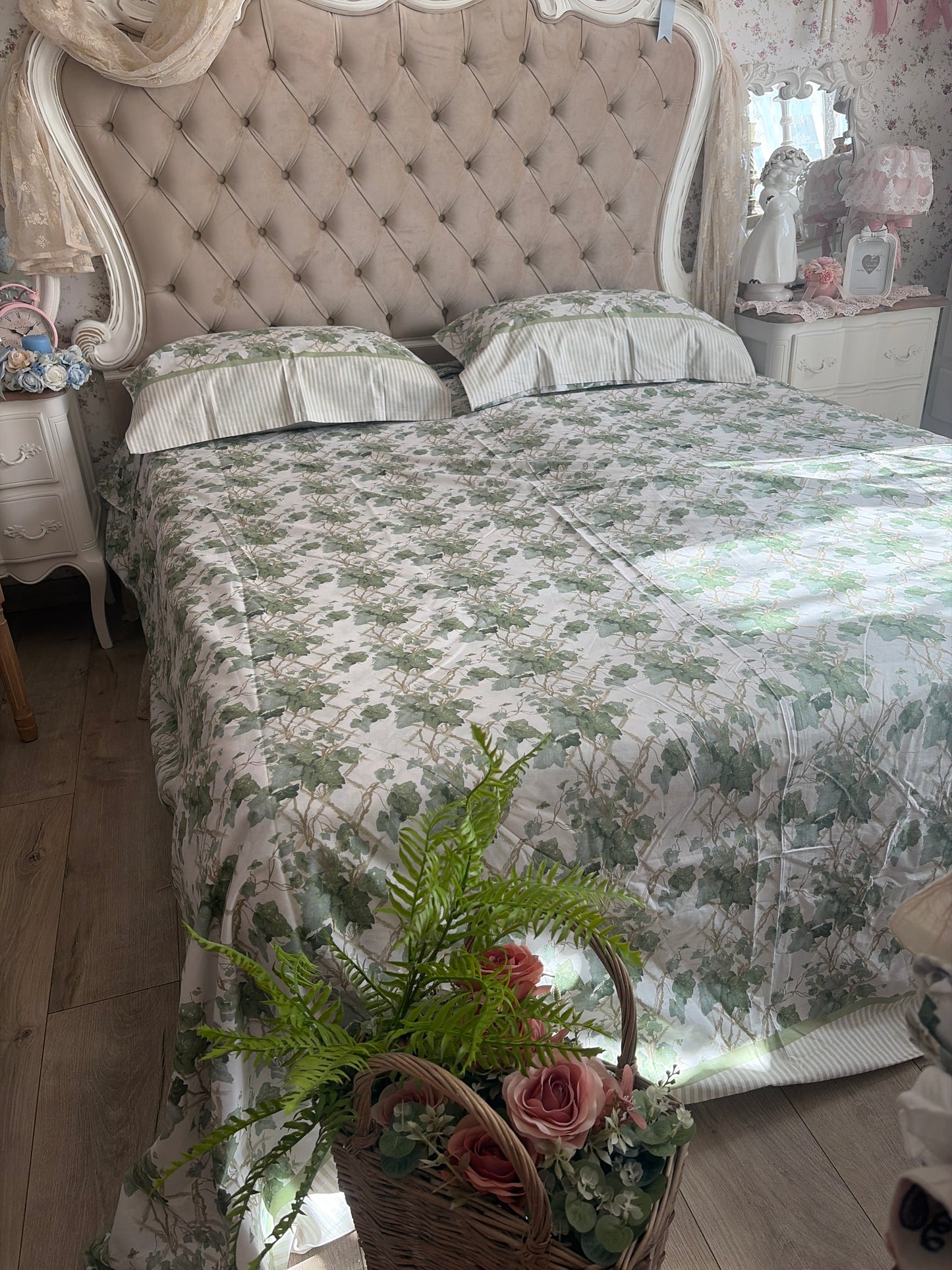 Sacca copri piumino matrimoniale 250 × 240 compreso di federe cuscino misura 50 × 80