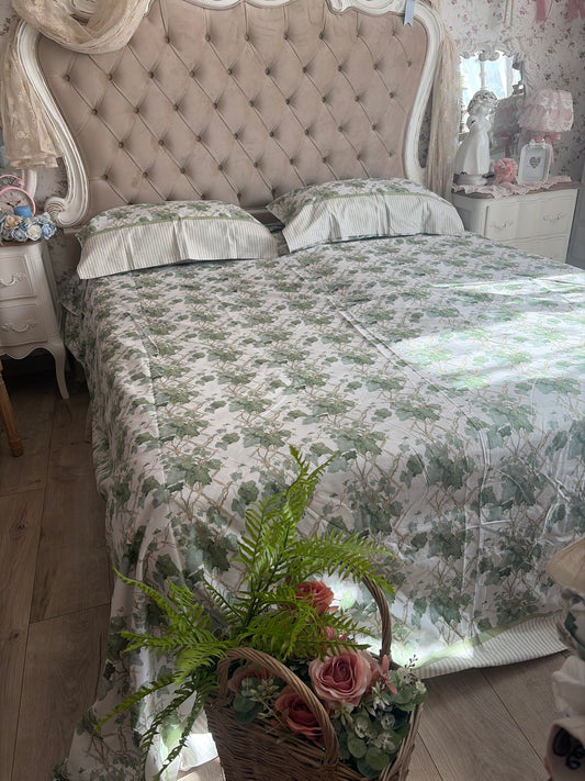 Sacca copri piumino matrimoniale 250 × 240 compreso di federe cuscino misura 50 × 80